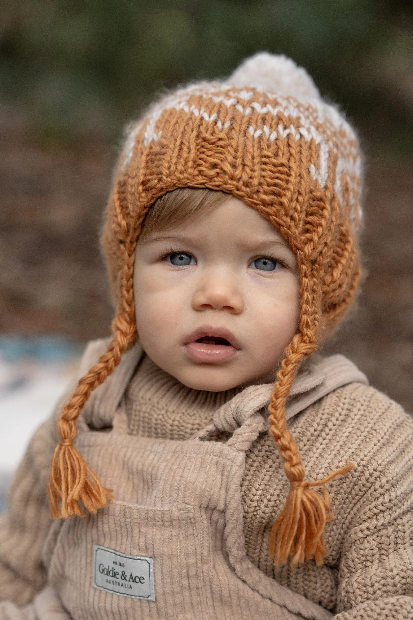 ACORN KIDS - BJORN BEANIE: CARAMEL