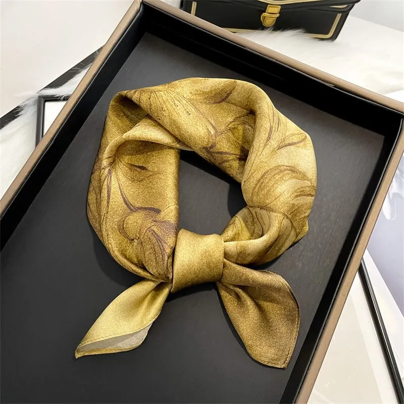 Ashore Shop Womens Silk Scarf Neckerchief, Bandana