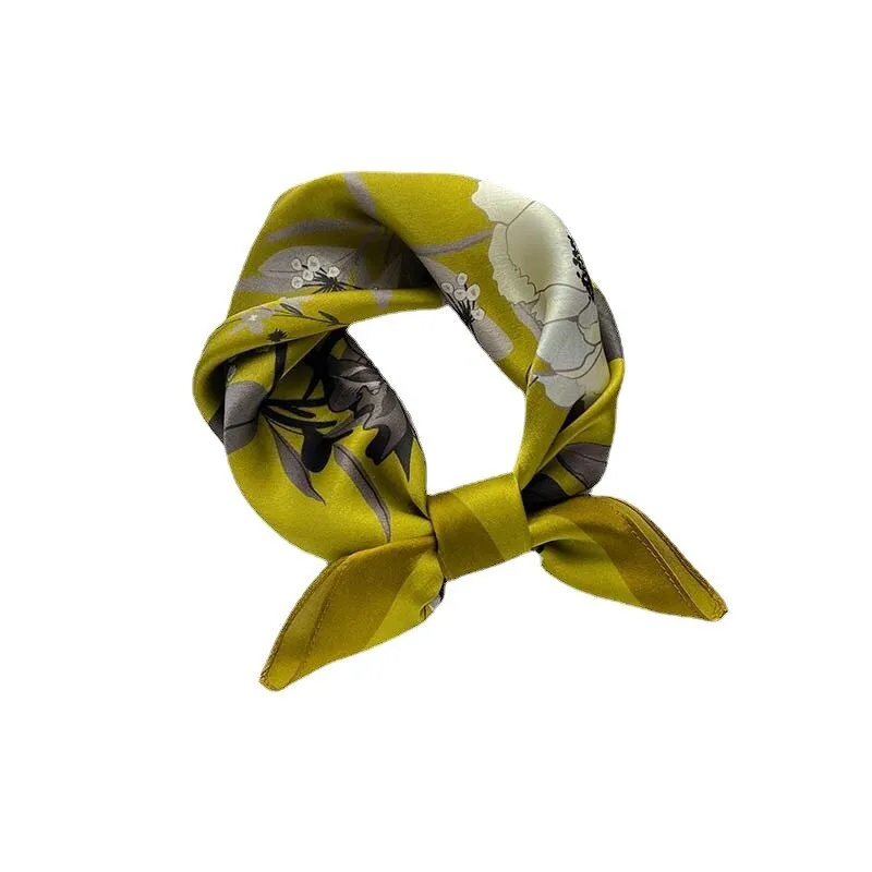 Ashore Shop Womens Silk Scarf Neckerchief, Bandana