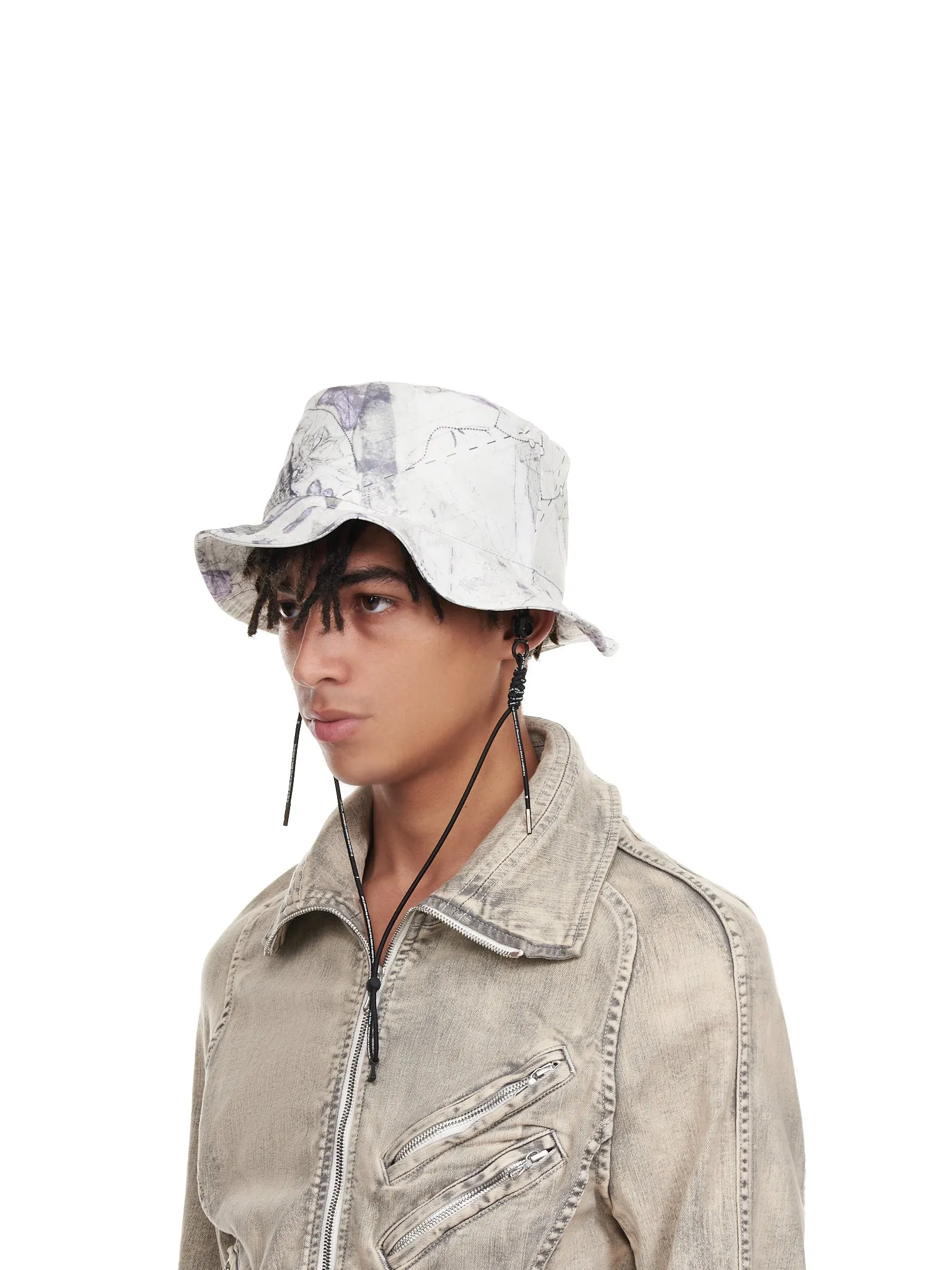 Bucket Hat (760ACU1-P-OFF-WHITE)