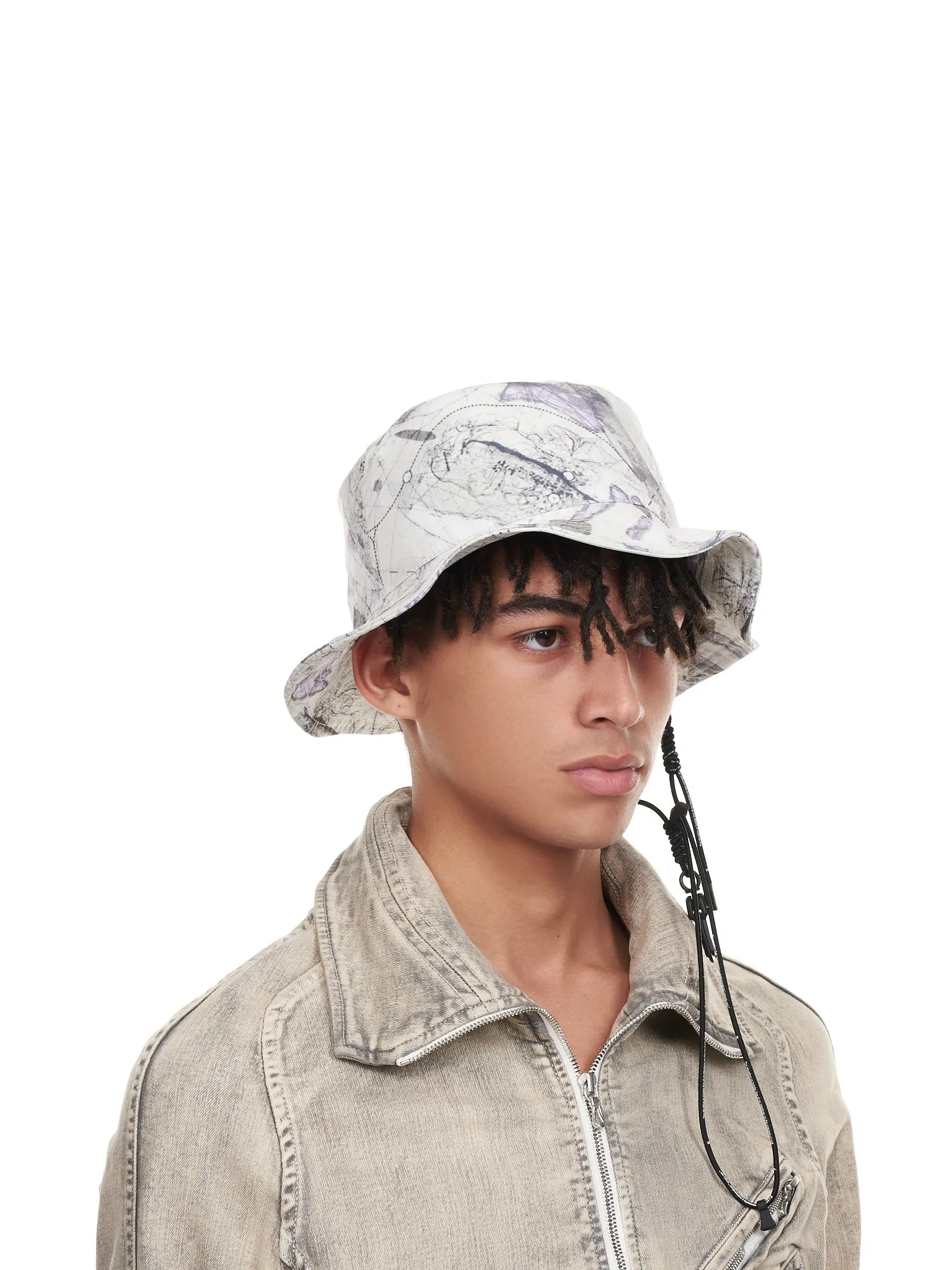 Bucket Hat (760ACU1-P-OFF-WHITE)