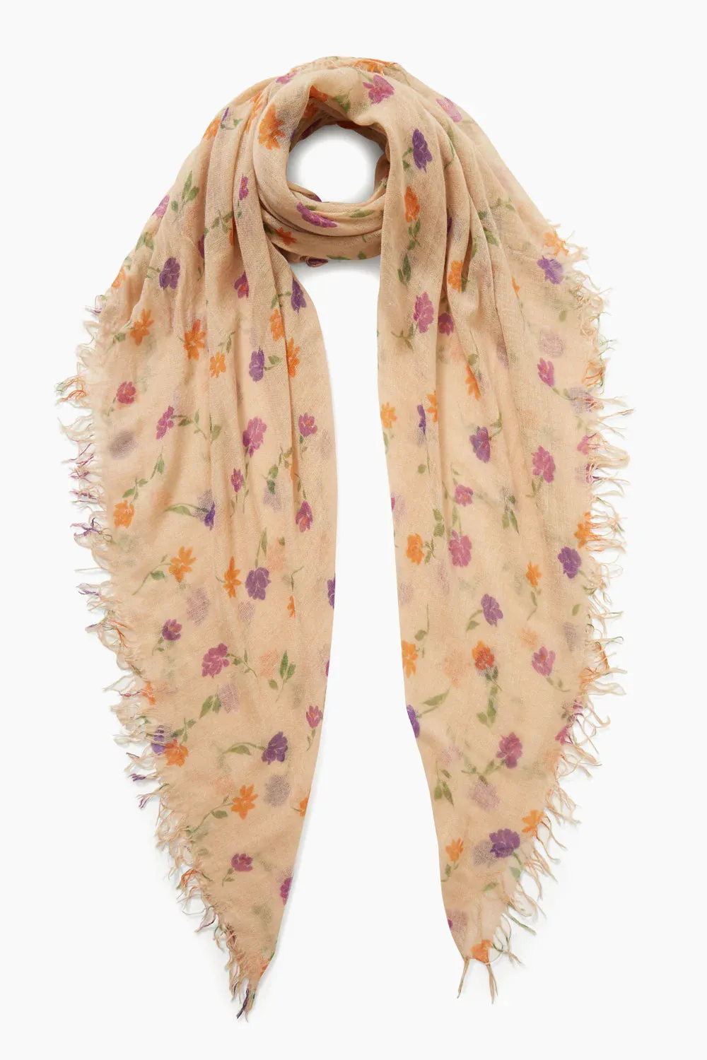 Chan Luu- Cashmere & Silk Valentina Scarf- Cream