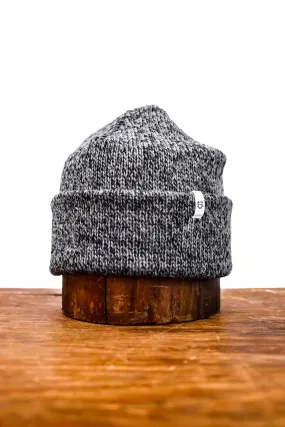 Charcoal Melange Ragg Wool Beanie