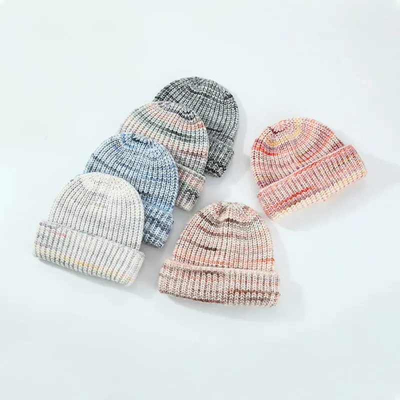 Containing Wool Knitted Cap Female Warm Autumn Winter Hat