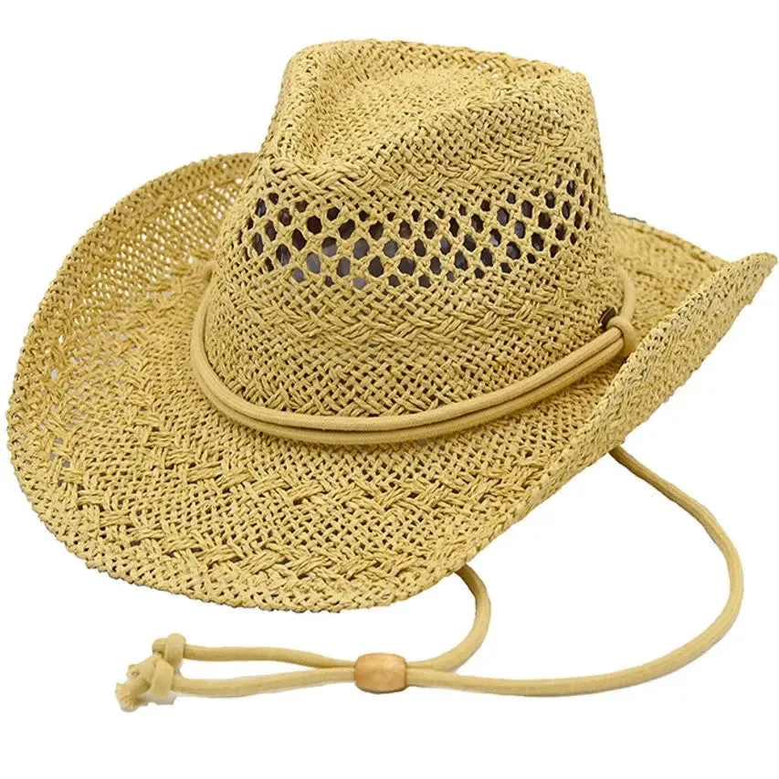 Drawstring Cowboy Hat