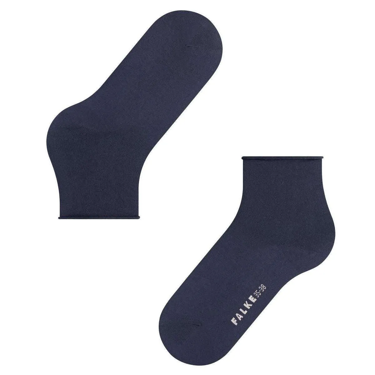 Falke Cotton Touch Short Socks - Dark Navy Blue