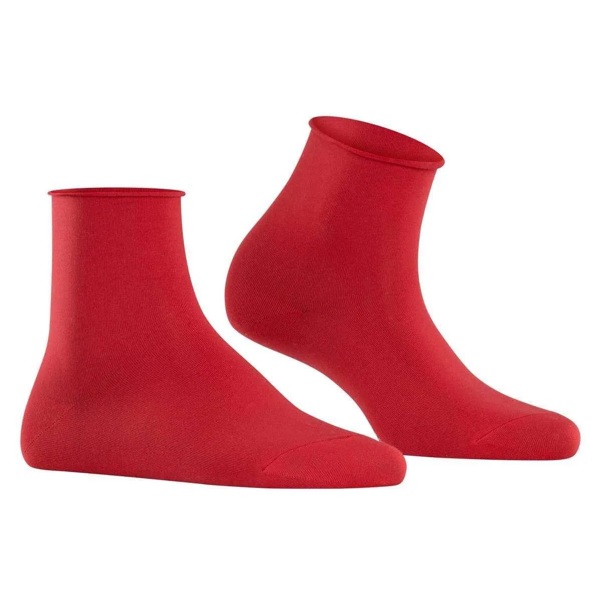 Falke Cotton Touch Short Socks - Scarlet Red