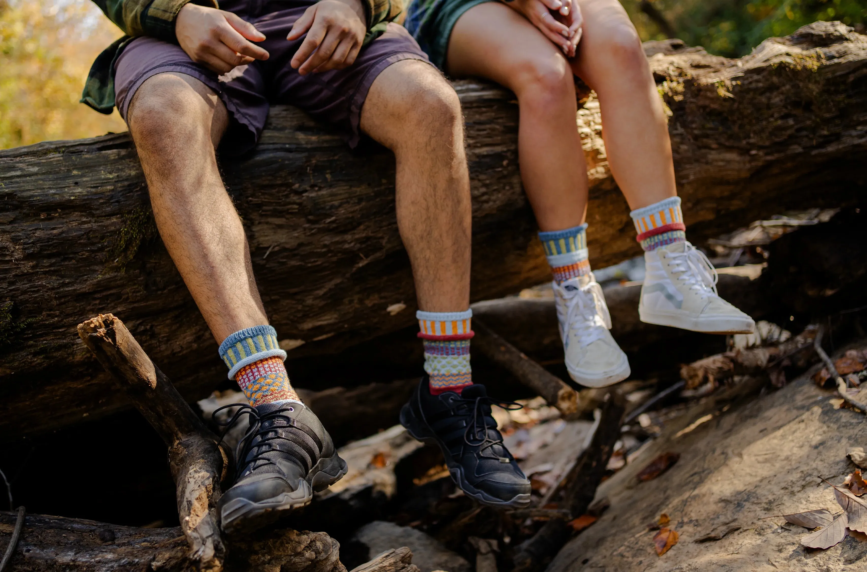 Fig Recycled Cotton Crew Socks