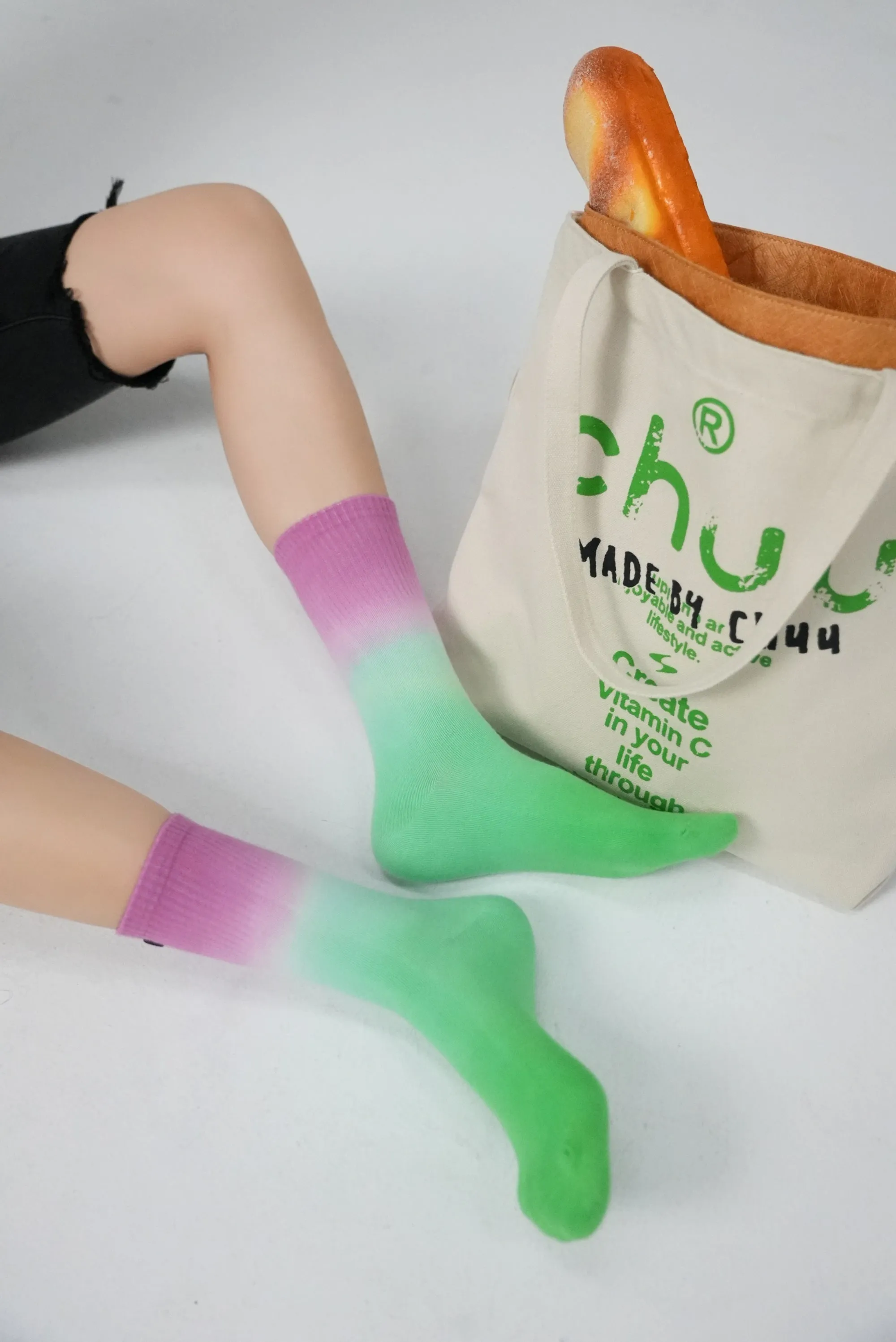 Gradient Long Socks