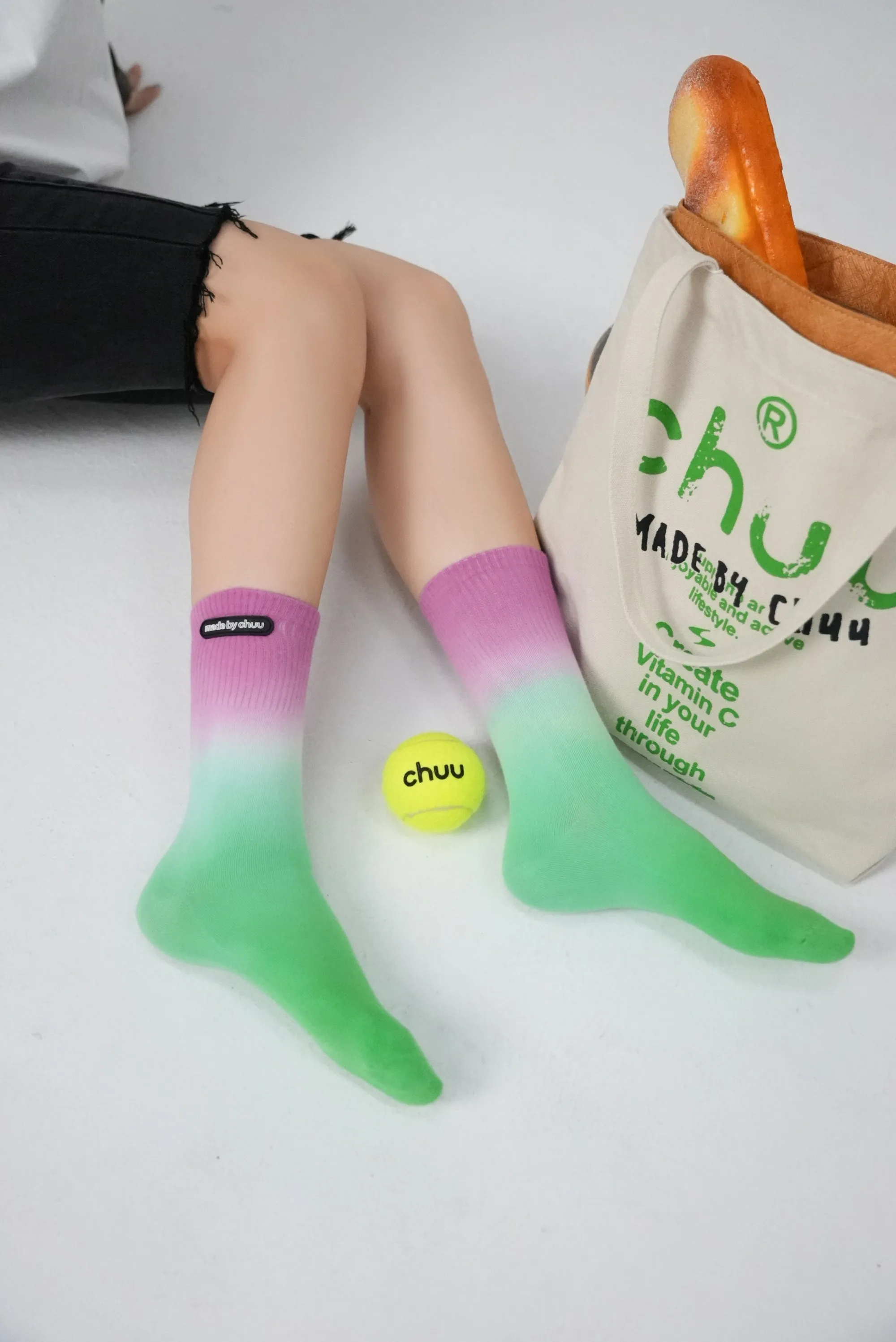 Gradient Long Socks