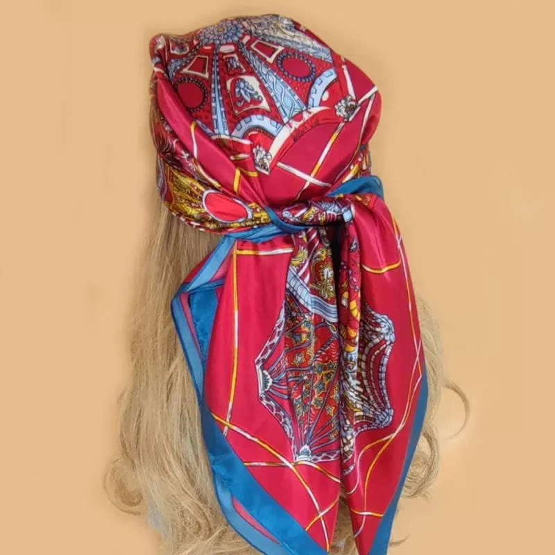 Ivy Silk Bandana Scarf