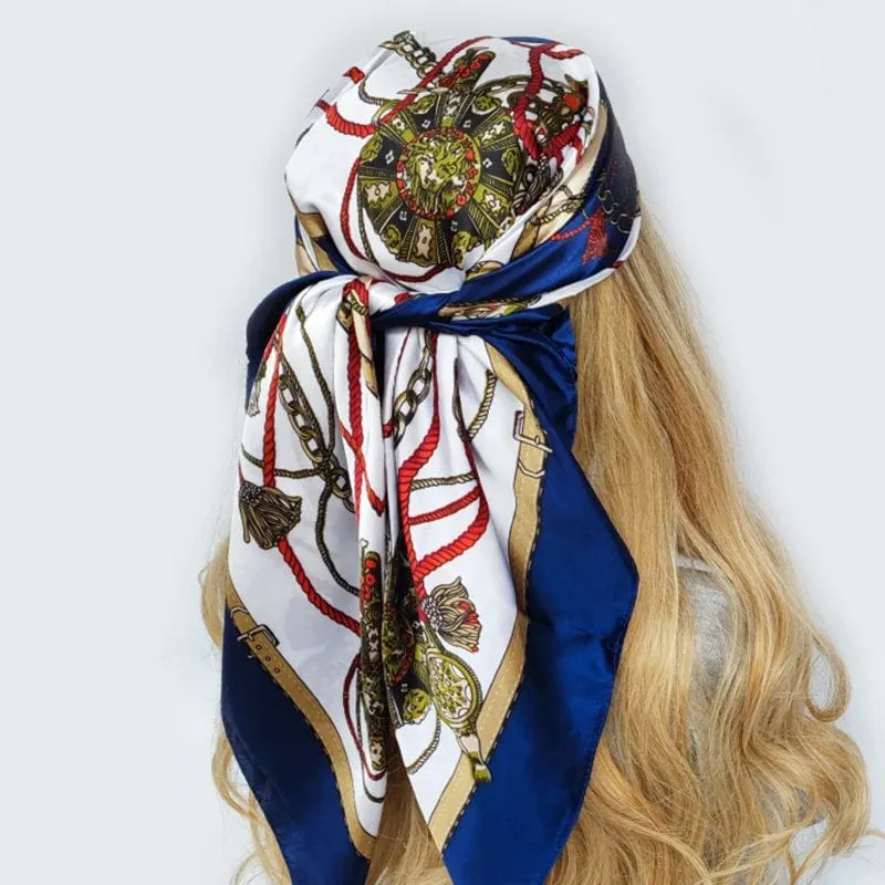 Ivy Silk Bandana Scarf