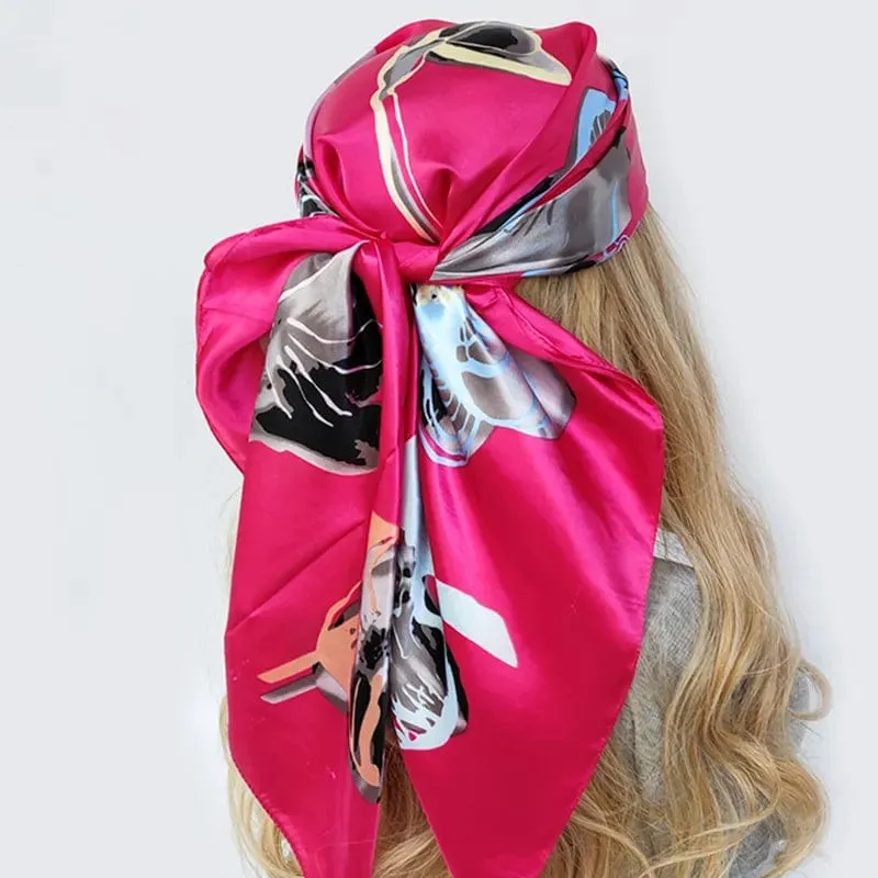 Ivy Silk Bandana Scarf