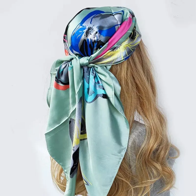 Ivy Silk Bandana Scarf