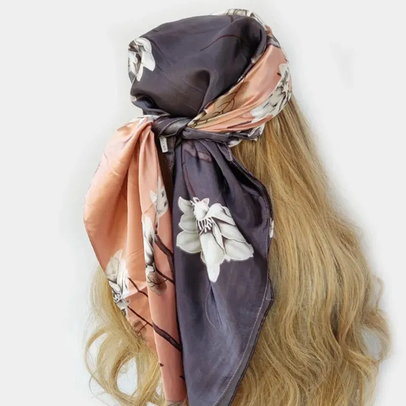 Ivy Silk Bandana Scarf