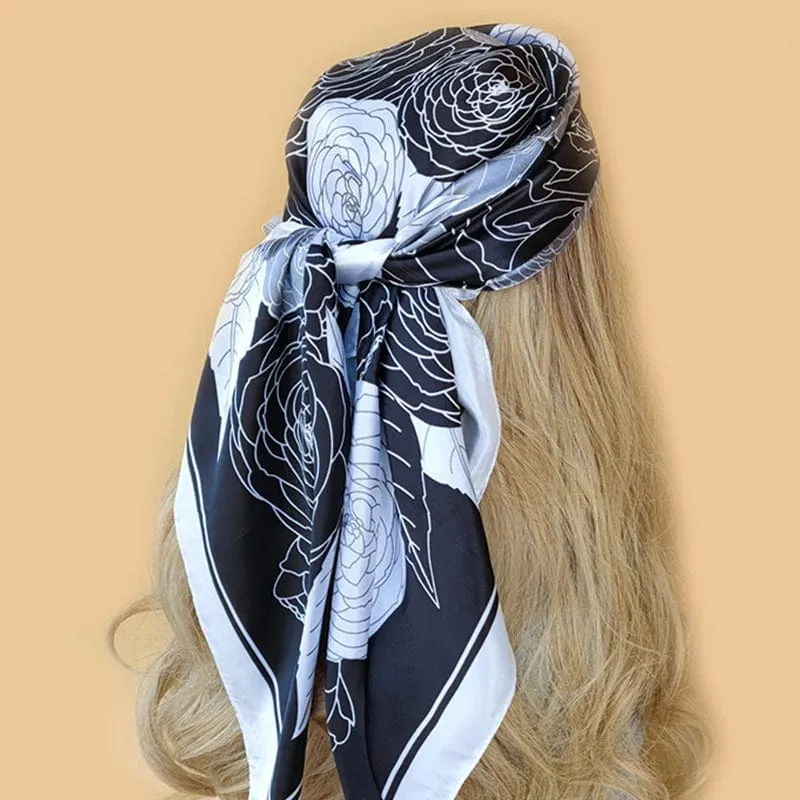 Ivy Silk Bandana Scarf