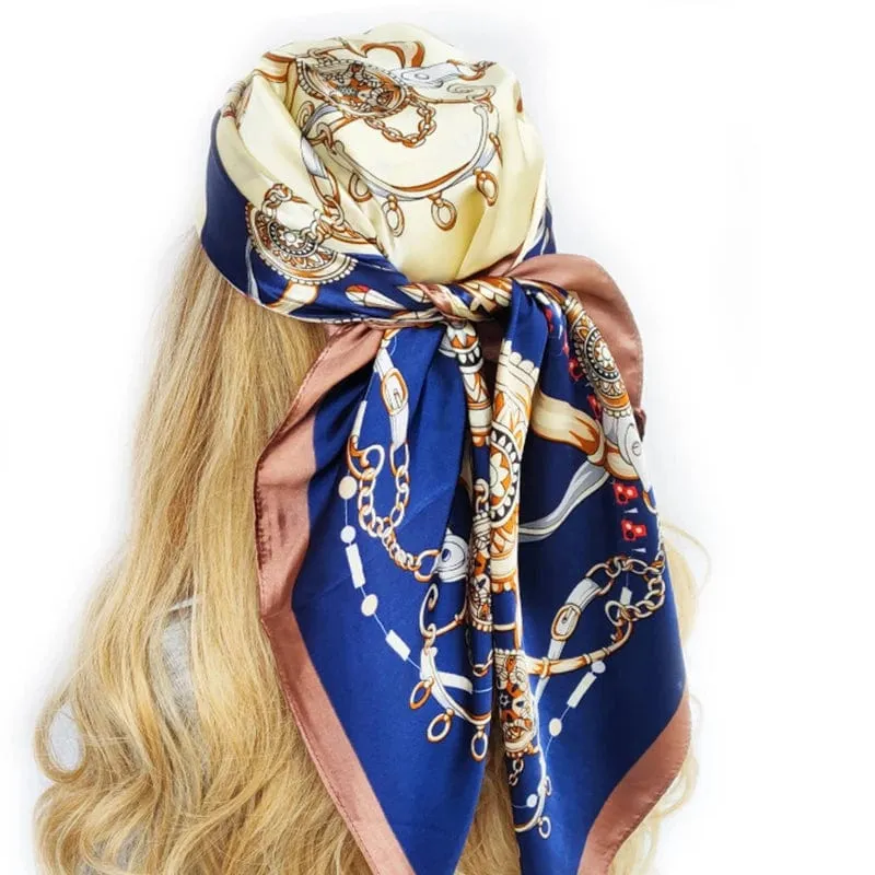 Ivy Silk Bandana Scarf