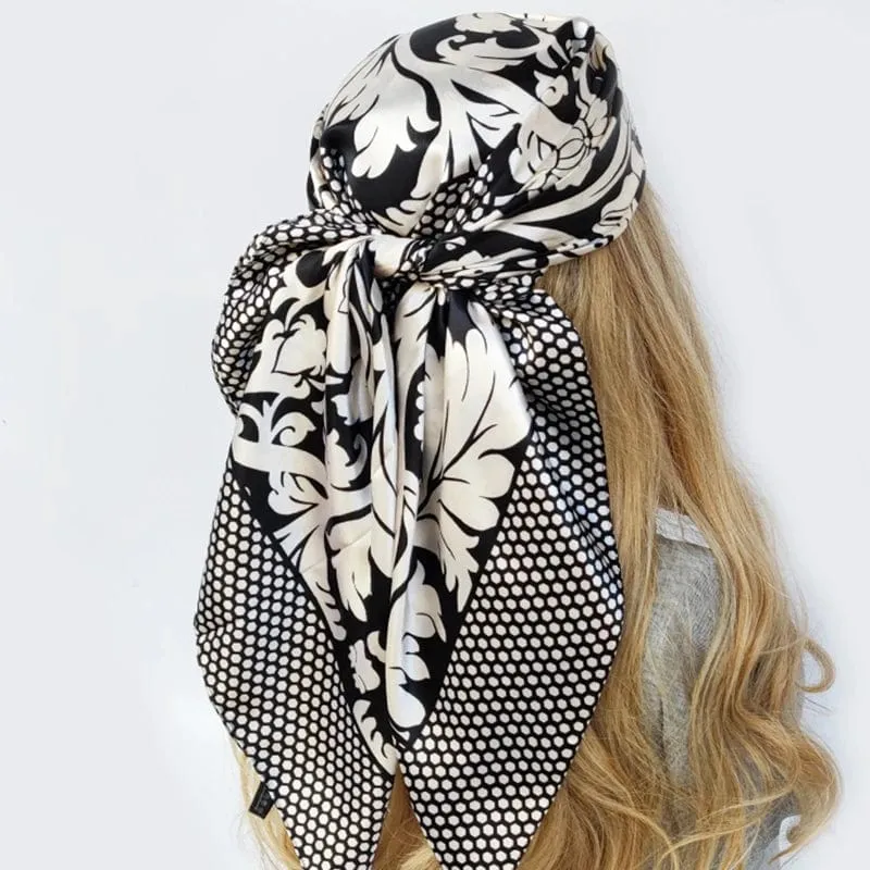 Ivy Silk Bandana Scarf