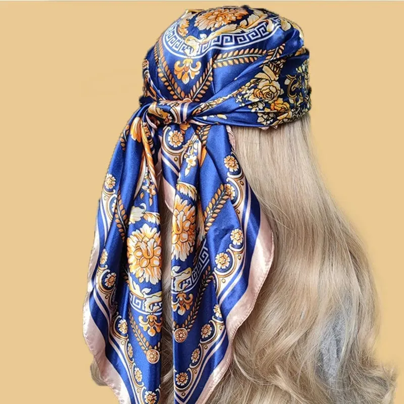 Ivy Silk Bandana Scarf