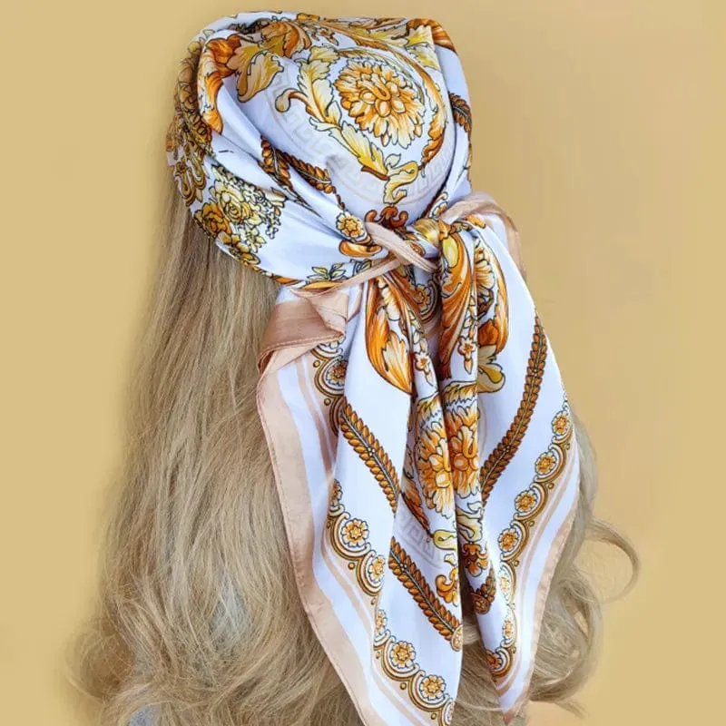 Ivy Silk Bandana Scarf