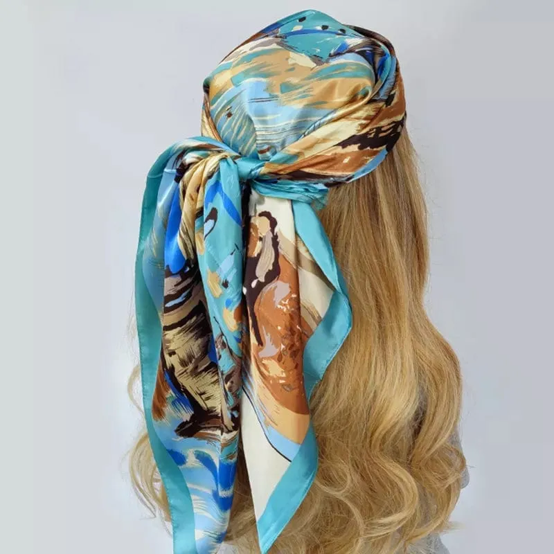 Ivy Silk Bandana Scarf