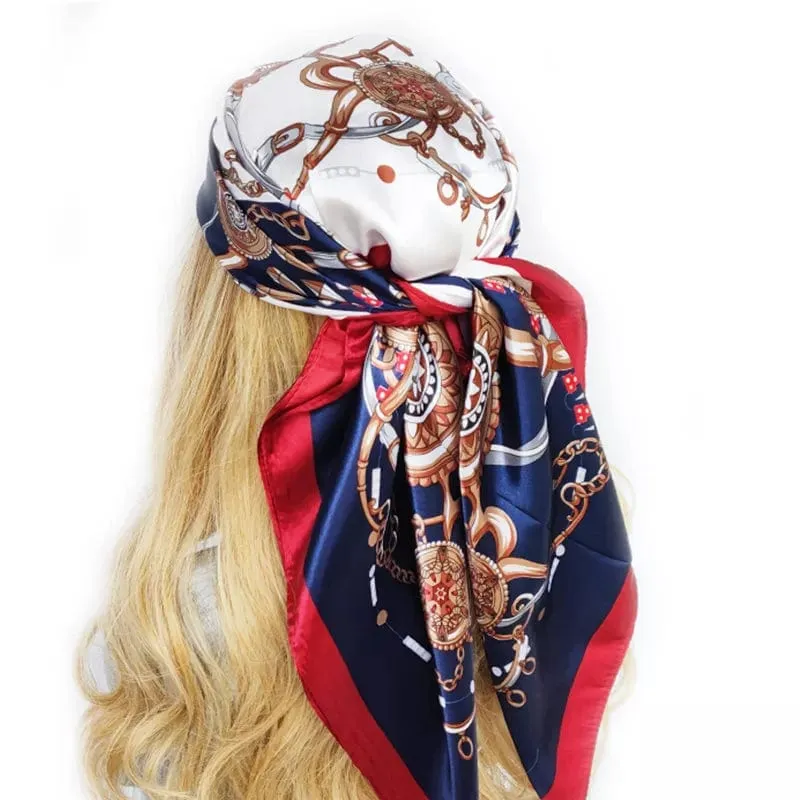 Ivy Silk Bandana Scarf