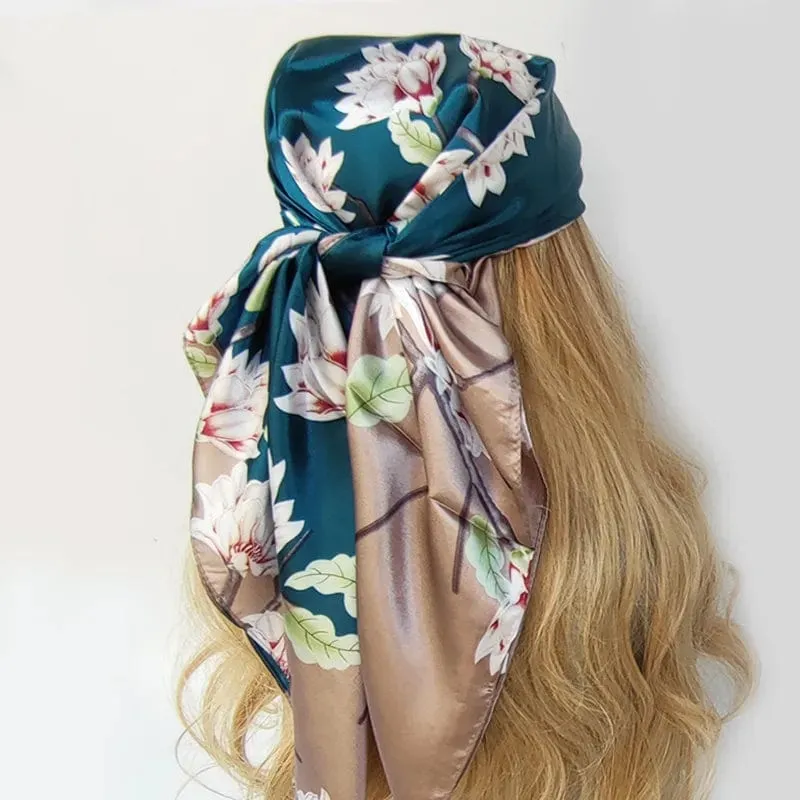 Ivy Silk Bandana Scarf