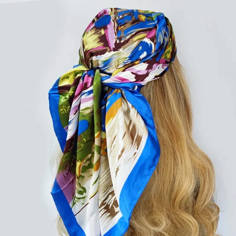 Ivy Silk Bandana Scarf