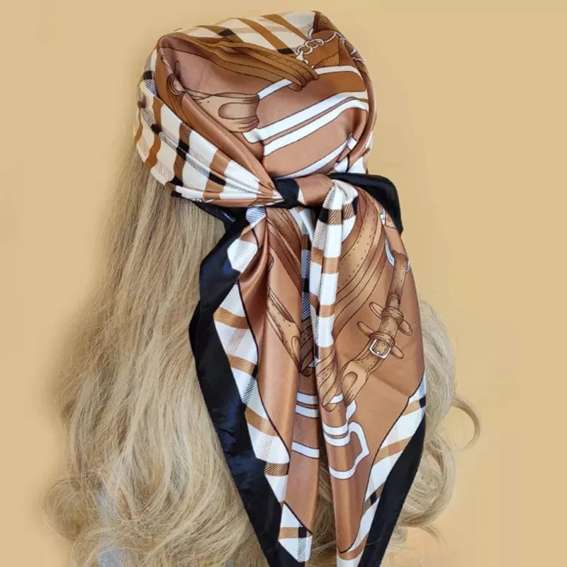 Ivy Silk Bandana Scarf