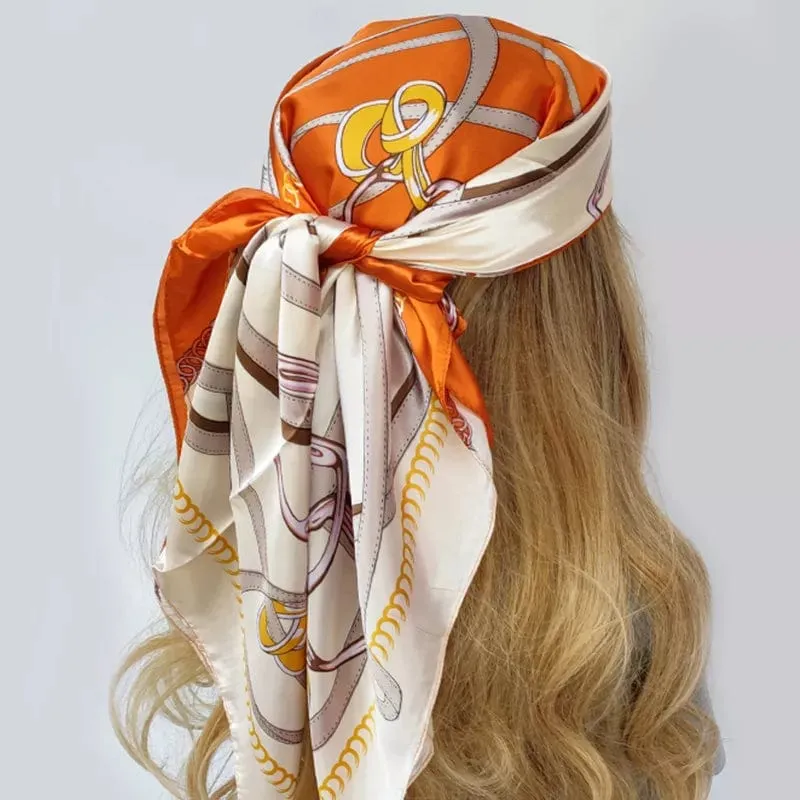 Ivy Silk Bandana Scarf