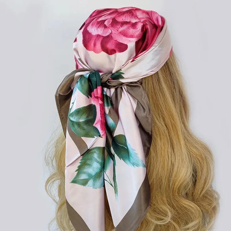 Ivy Silk Bandana Scarf