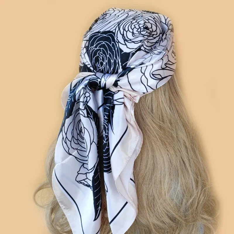 Ivy Silk Bandana Scarf