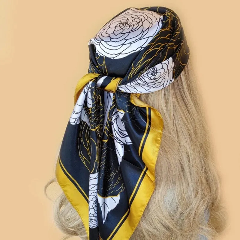 Ivy Silk Bandana Scarf