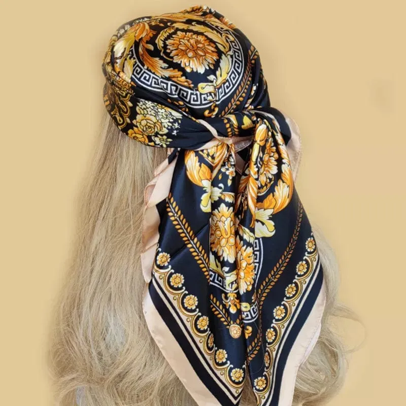 Ivy Silk Bandana Scarf