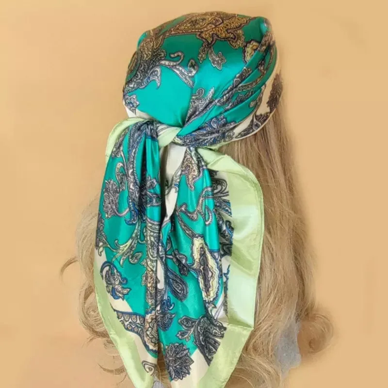 Ivy Silk Bandana Scarf