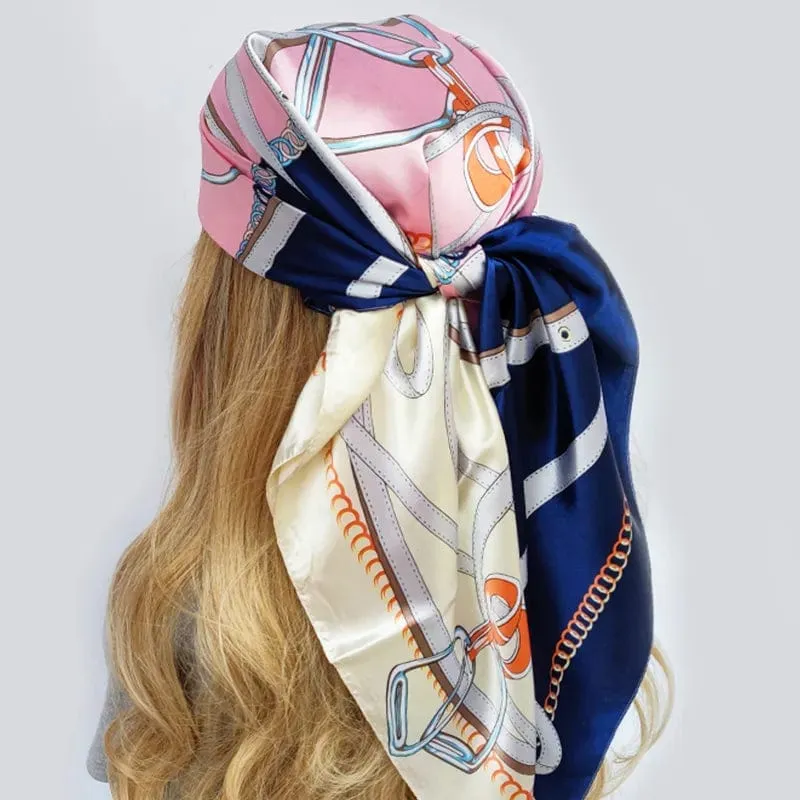 Ivy Silk Bandana Scarf