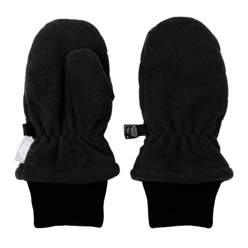 Jan&Jul Fleece Mittens - Black