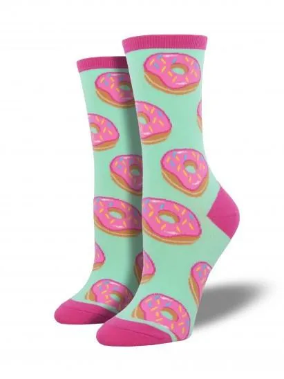 Ladies Donuts Graphic Socks