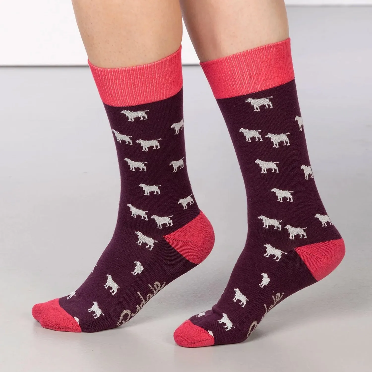 Ladies Patterned Socks