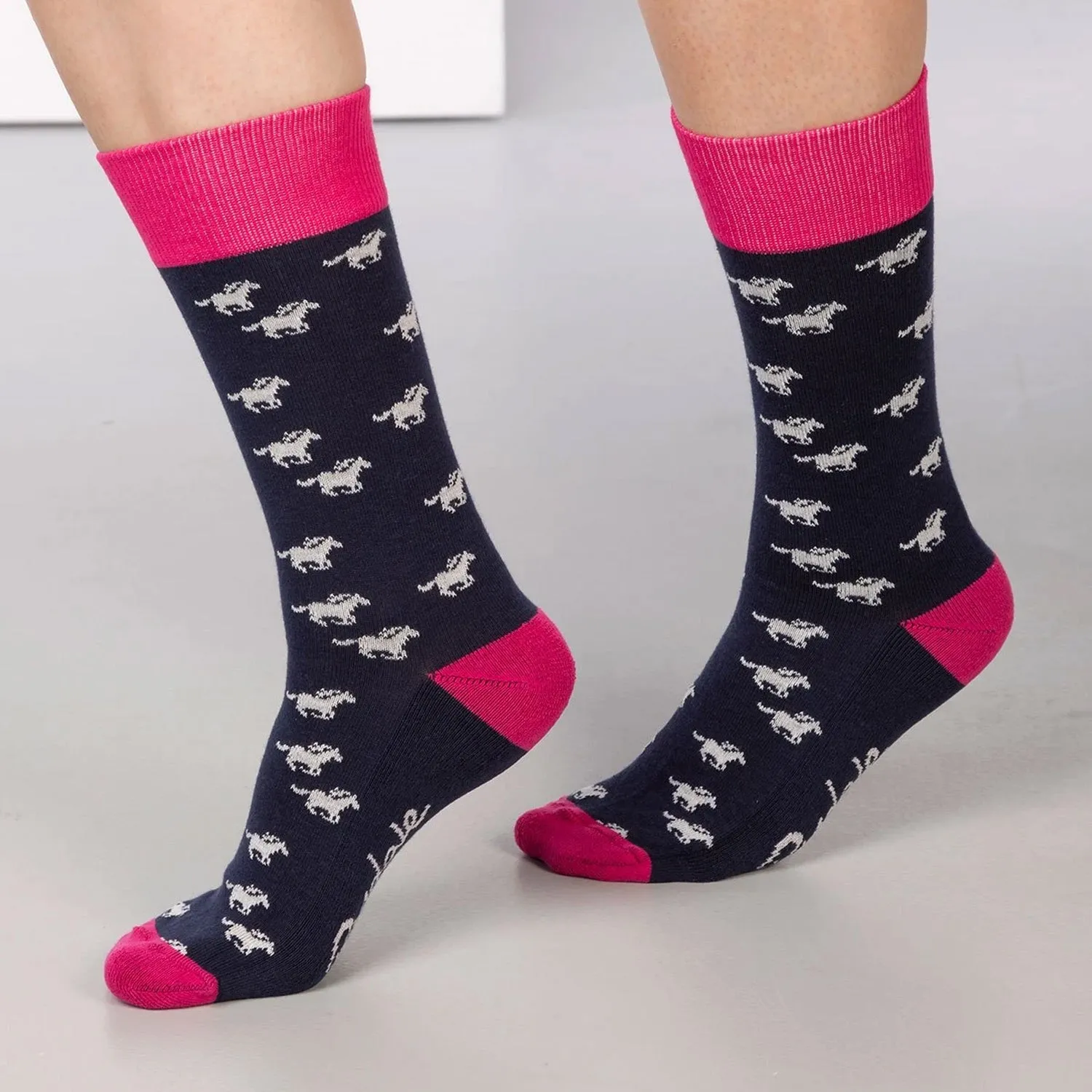 Ladies Patterned Socks