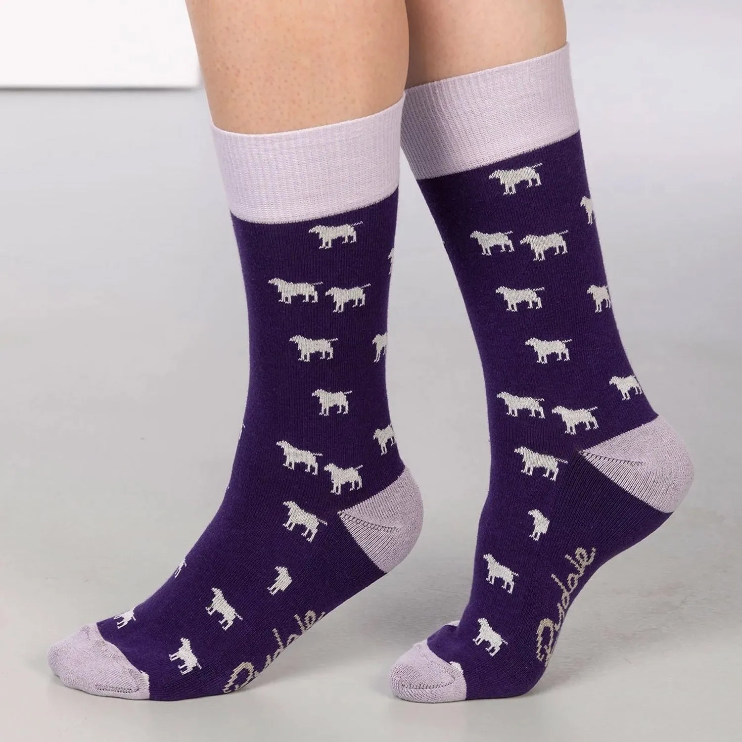 Ladies Patterned Socks