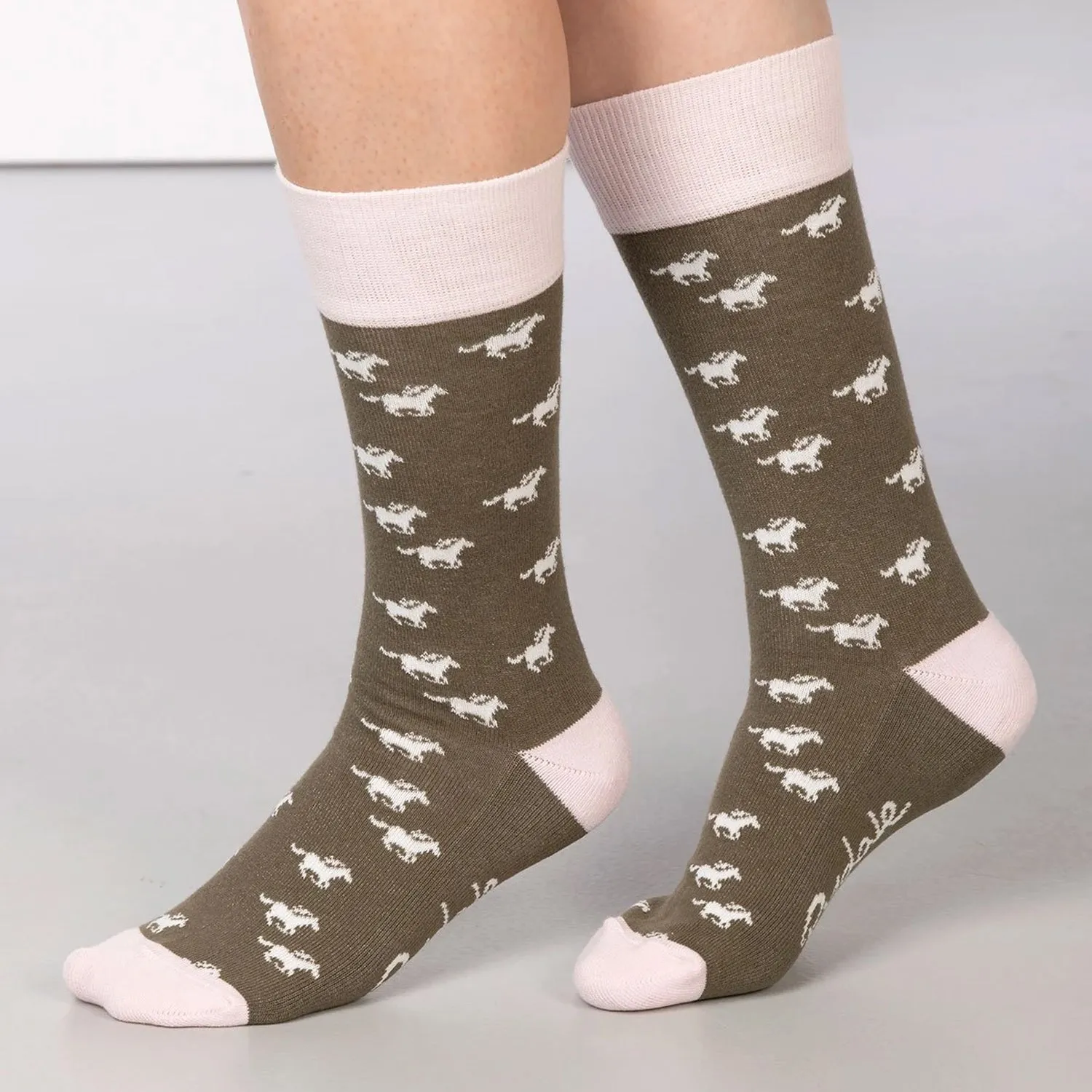 Ladies Patterned Socks