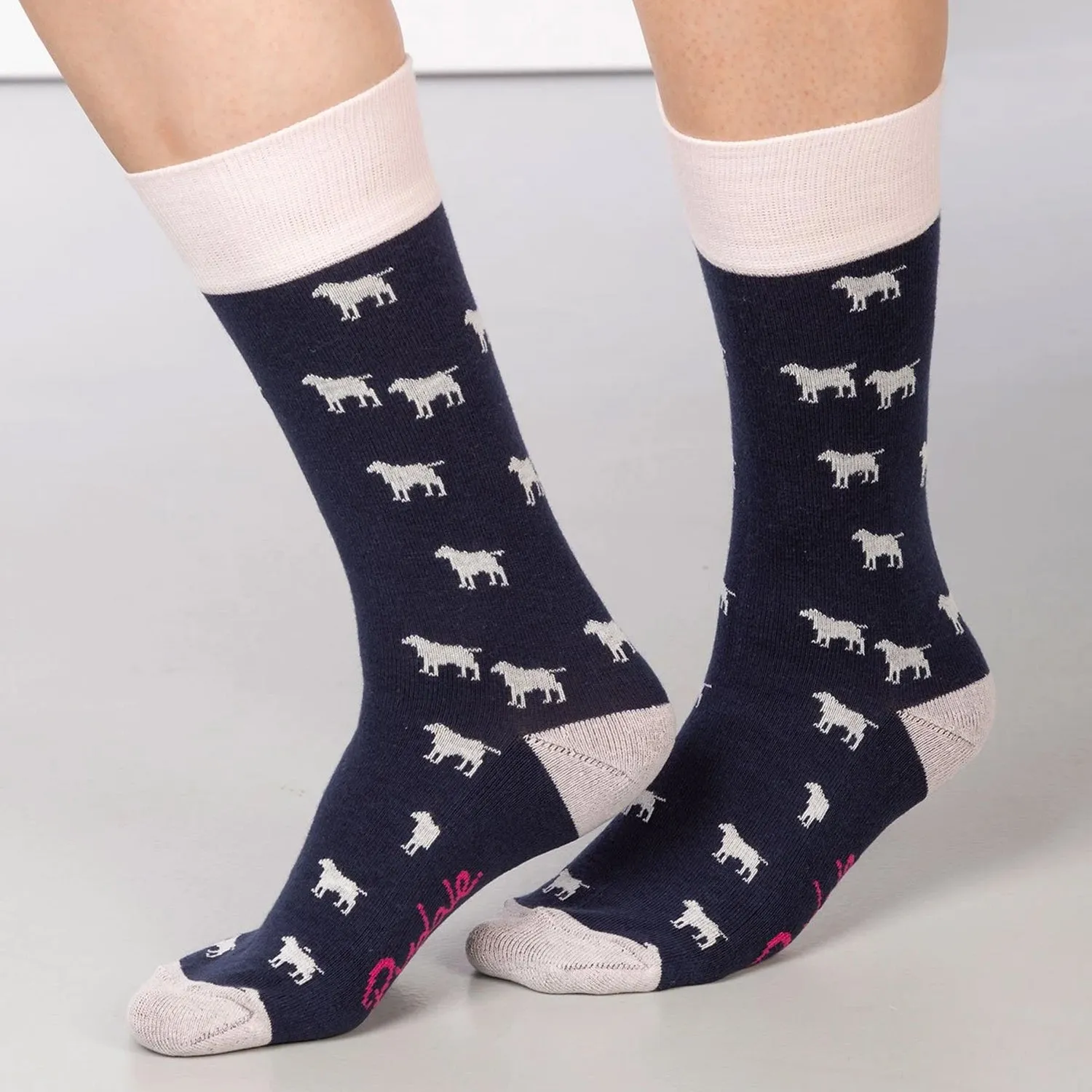 Ladies Patterned Socks