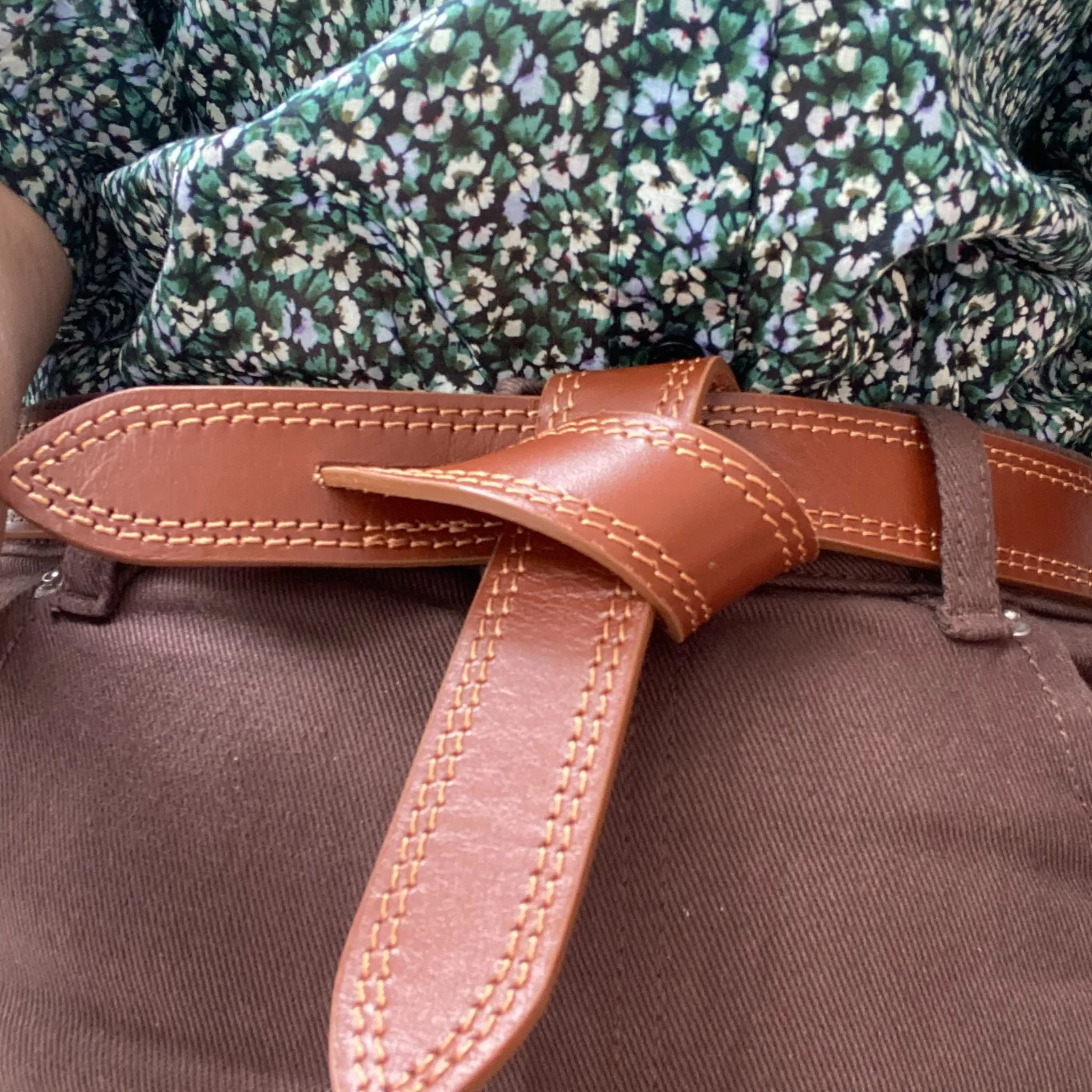 Leather Knot Belts