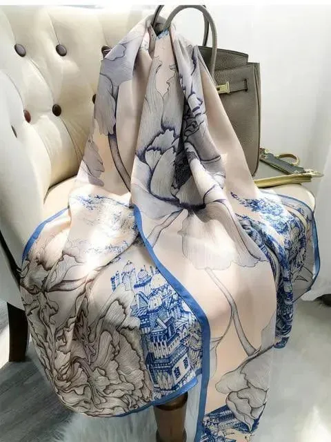 Luxury Silk Scarves For Women