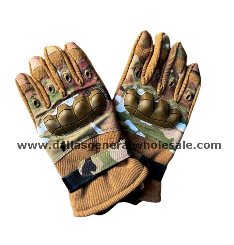 Men Camouflage Heavy Thermal Gloves Wholesale