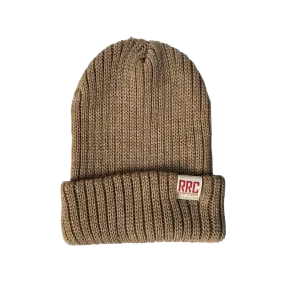 Merino Wool Beanie - Beige