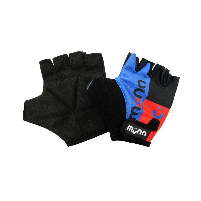 MUNA Kids Graphic Logo Short Finger Gloves