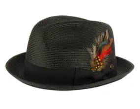 Poly Braid Straw Fedora