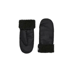 Rains Puffer Fleece Mittens W2T3 Black